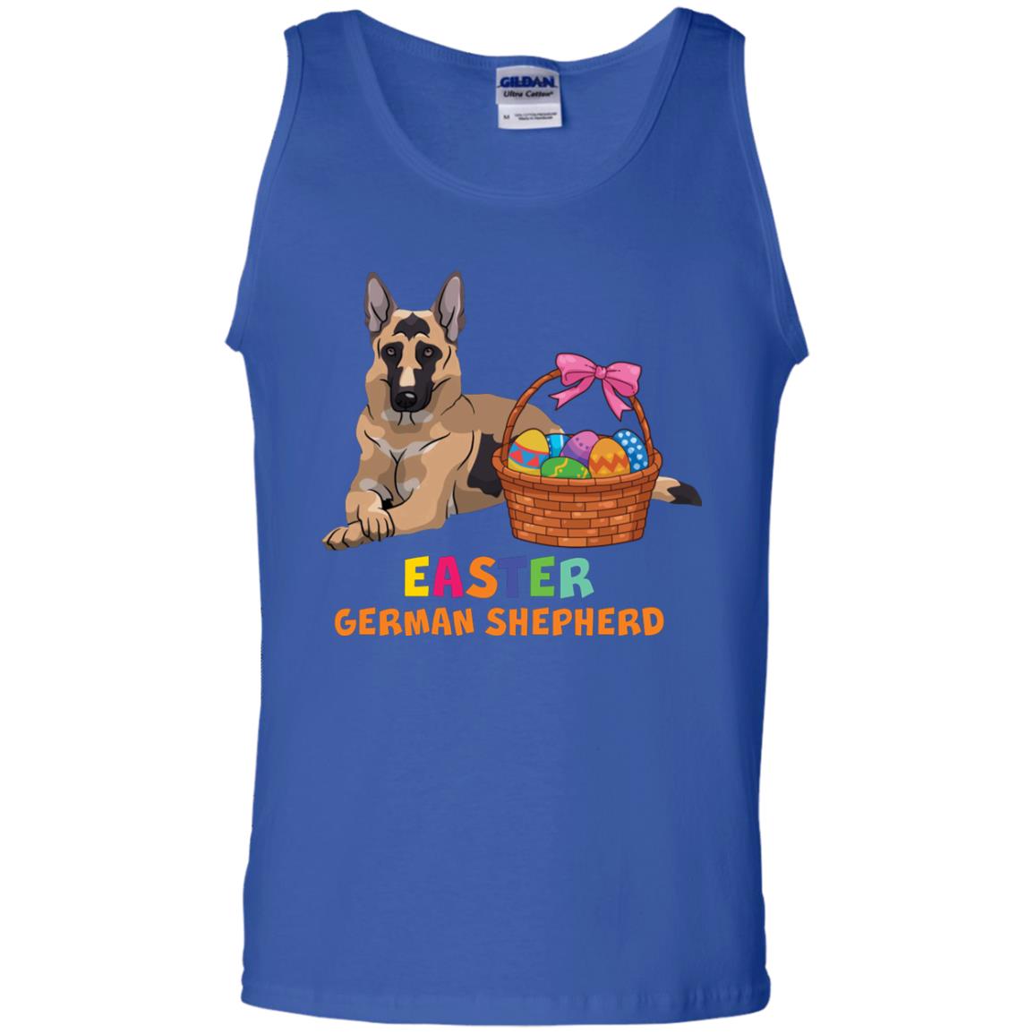 Easter German Shepherd Dog Lover T-shirt For Easter Royal