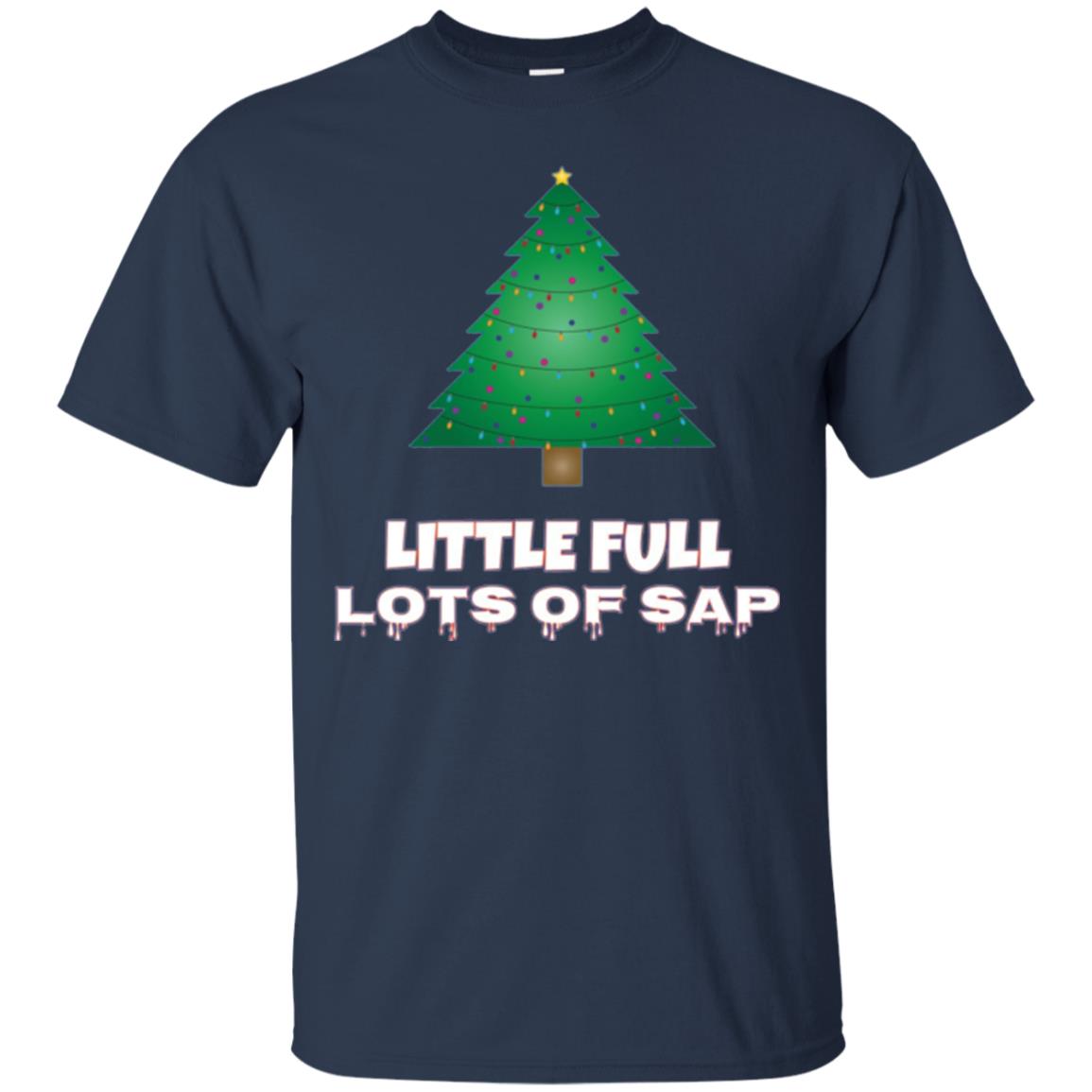 Christmas T-shirt Little Full Lots Of Sap Navy