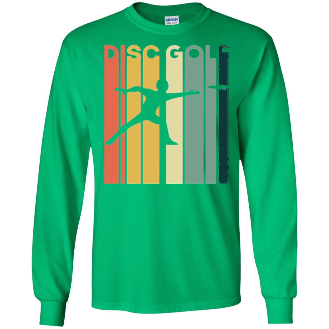 Disc Golf Retro Vintage T-shirt Irish Green