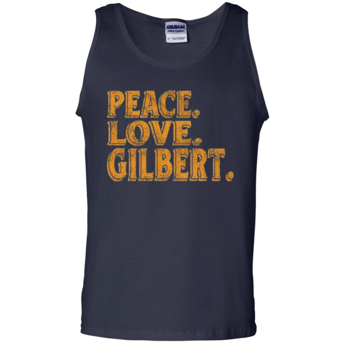 Peaceful T-shirt Peace Love Gilbert Navy