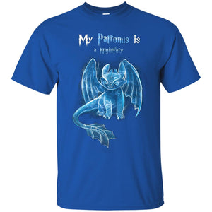 My Patronus Is A Nightfury How To Train Your Dragon T-shirtG200 Gildan Ultra Cotton T-Shirt