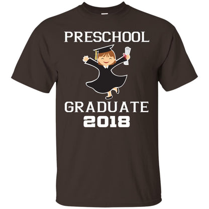 Preschool Graduate 2018 Shirt Dark Chocolate