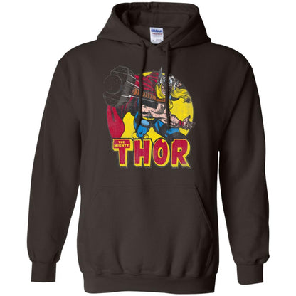 Comic Marvel T-shirt The Mighty Thor Dark Chocolate