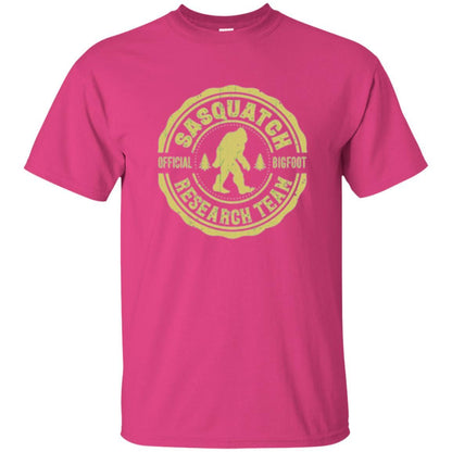 Squatchin Gone T-shirt Finding Sasquatch Bigfoot Research Team Heliconia