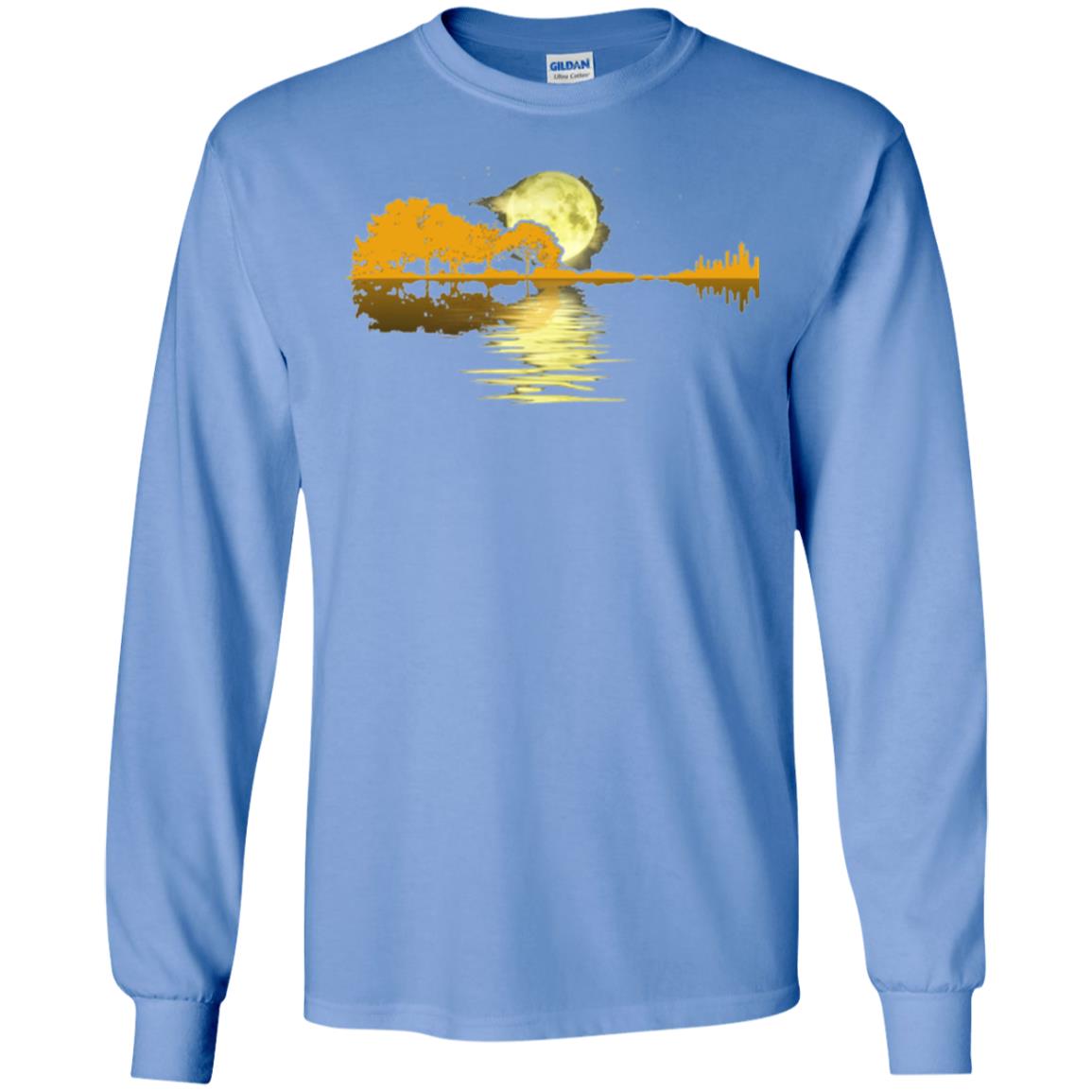 Guitar Lake Shadow T-shirt Carolina Blue