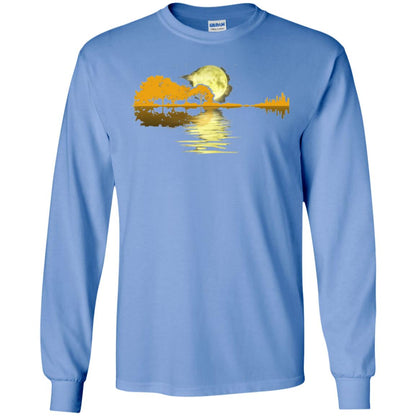 Guitar Lake Shadow T-shirt Carolina Blue