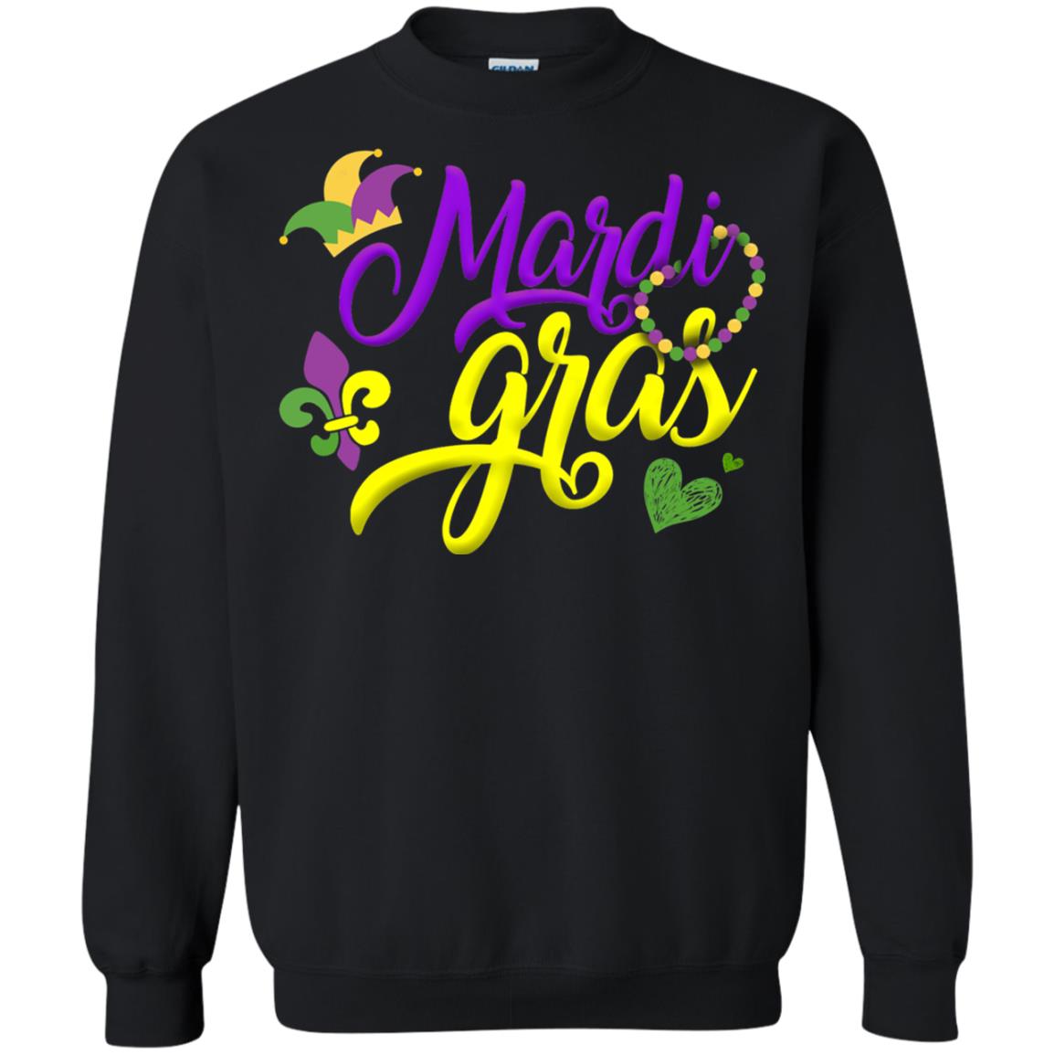 Mardi Gras 2018 T-shirt Black