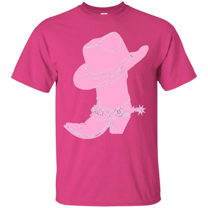 Cowgirl Boots Western Wear T-shirt Heliconia