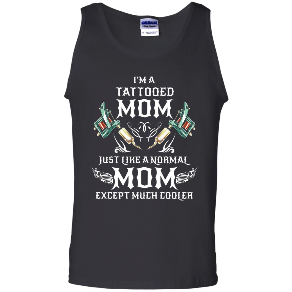 Funny Tattoo Mom Shirt I Am Tattooed Mom Black