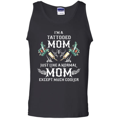 Funny Tattoo Mom Shirt I Am Tattooed Mom Black