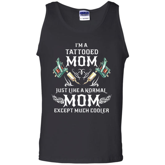 Funny Tattoo Mom Shirt I Am Tattooed Mom Black