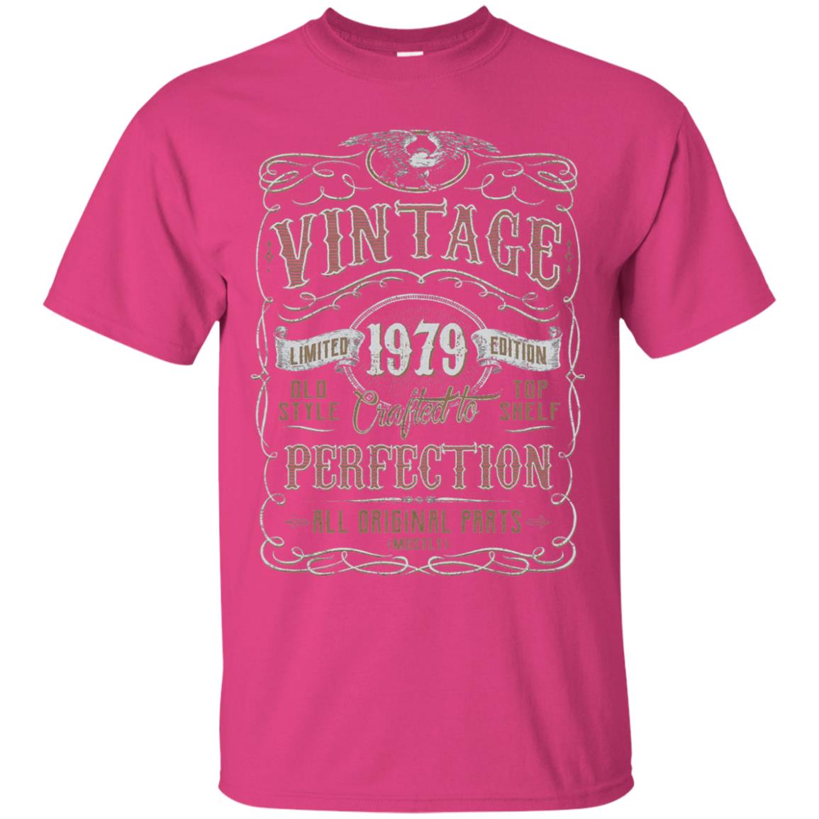 Vintage 1979 Birthday Gift Idea Shirt Heliconia