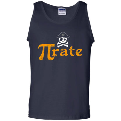 Math Pirate Pi Day T-shirt Funny Math Pirate Navy