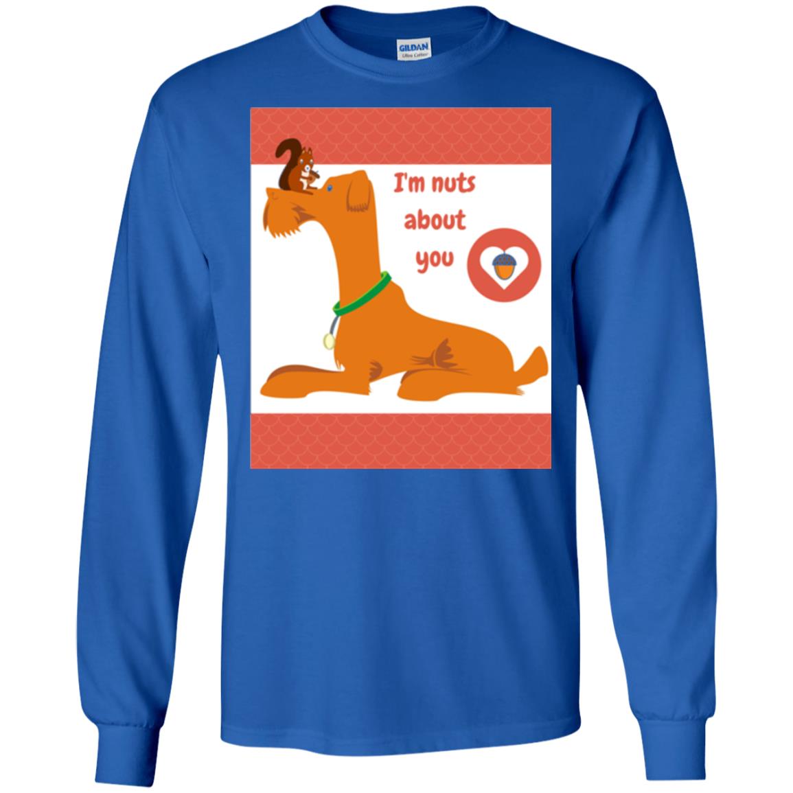 I_m Nuts About You T-shirt Royal