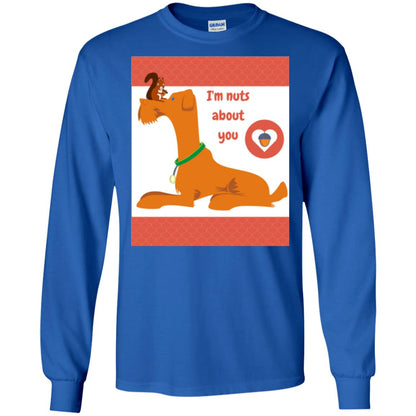 I_m Nuts About You T-shirt Royal