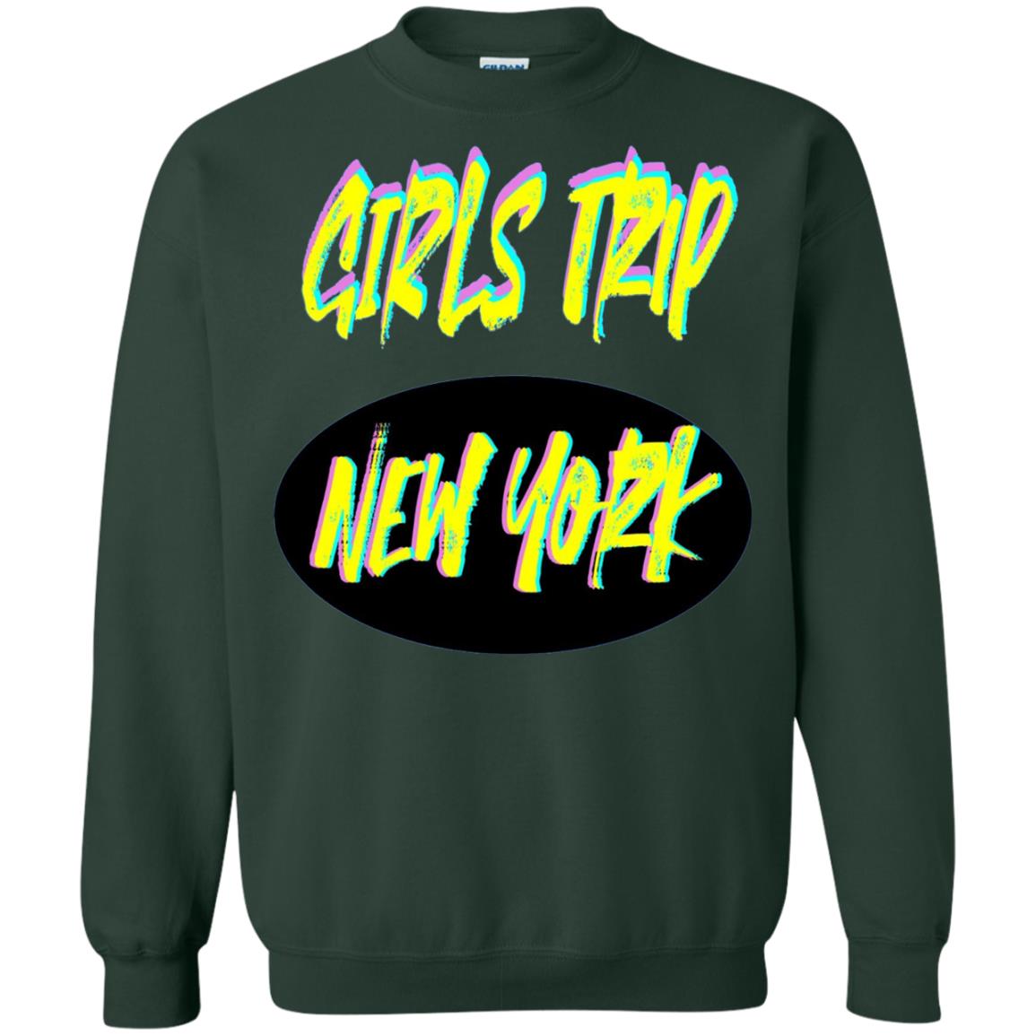Girls Trip New York T-shirt Forest Green
