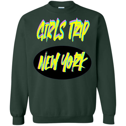 Girls Trip New York T-shirt Forest Green