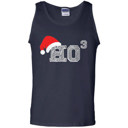Christmas T Shirt Ho Ho Ho X 3 Third Power Navy