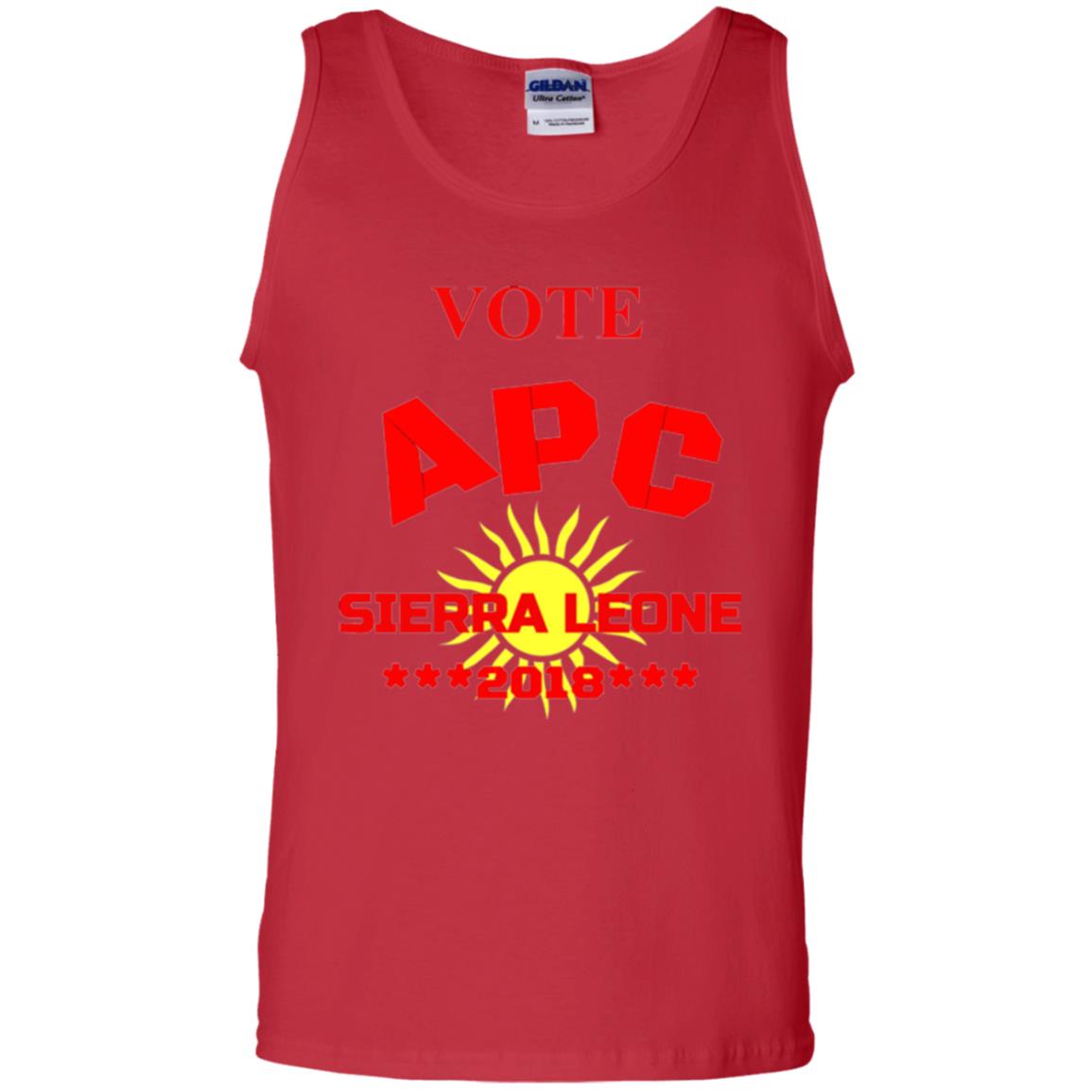 Political Sierra Leone T-shirt Vote Apc Sierra Leone 2018 Red