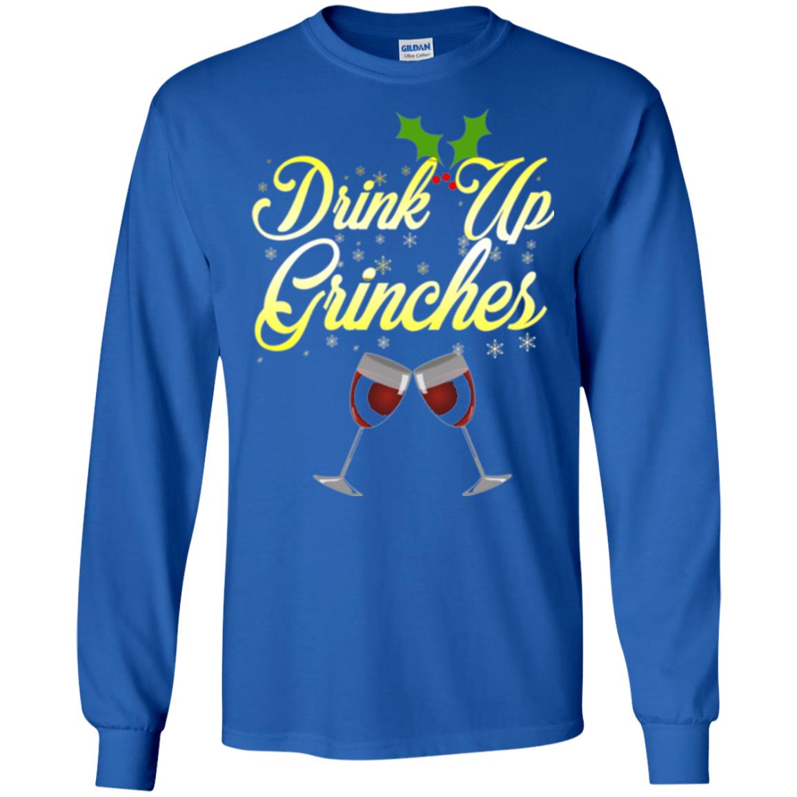 Christmas T-shirt Drink Up Grinches Royal