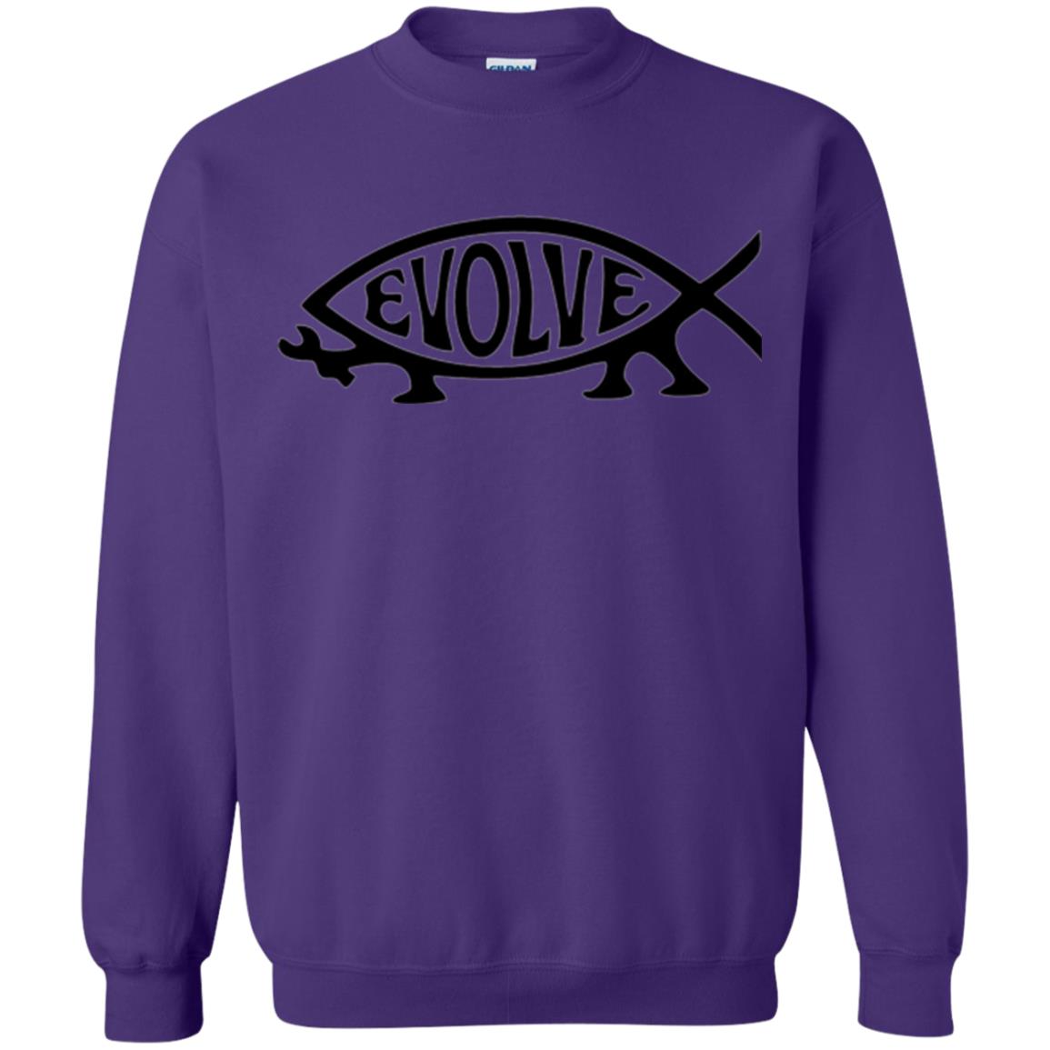 Darwin Evolution Evolve T-shirt Purple
