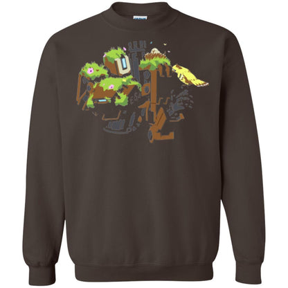 Film T-shirt Bastion Overgrown Spray T-shirt Dark Chocolate