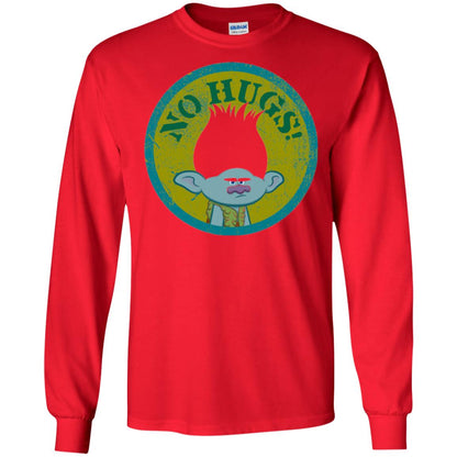 Dream Works_ Trolls No Hugs T-shirt Red