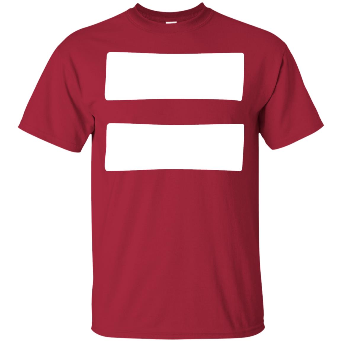 Equals Sign T-shirt Equality Symbol Feminism Cardinal