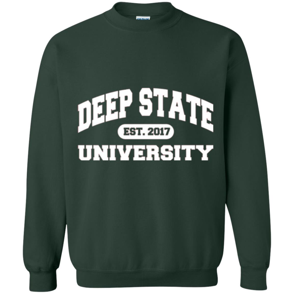 Deep State University T-shirt Forest Green