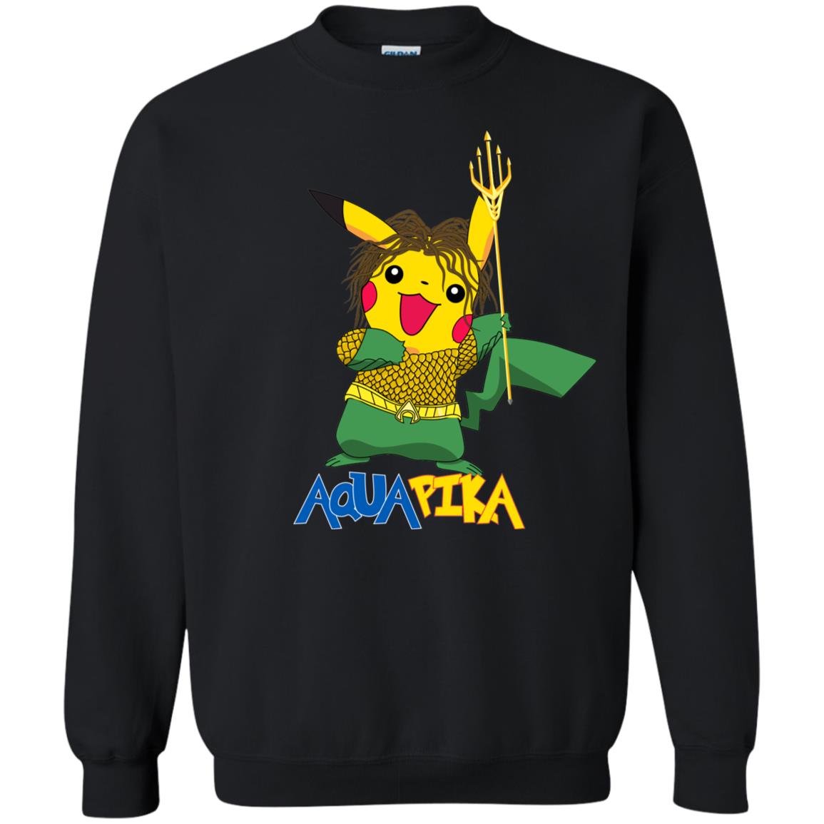 Aquapika Aquaman Piakachu Fan Shirt Black