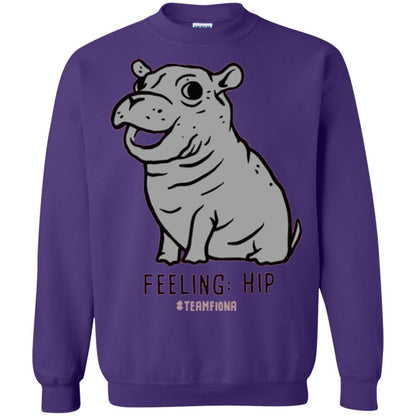 Fiona Hippo Lover T-shirt The Hippo Feeling Hip #teamfiona Purple