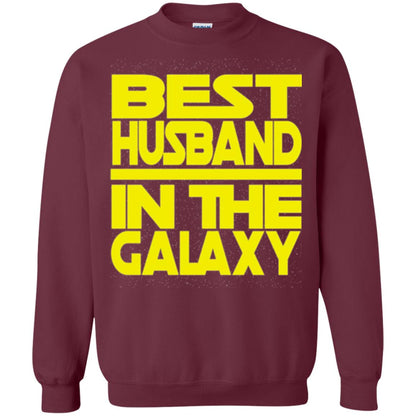 Best Husband In The Galaxy T-shirt Maroon