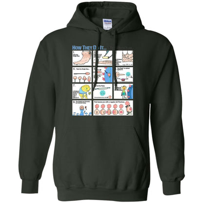 Film T-shirt How They Do Itthe Plumbus Forest Green