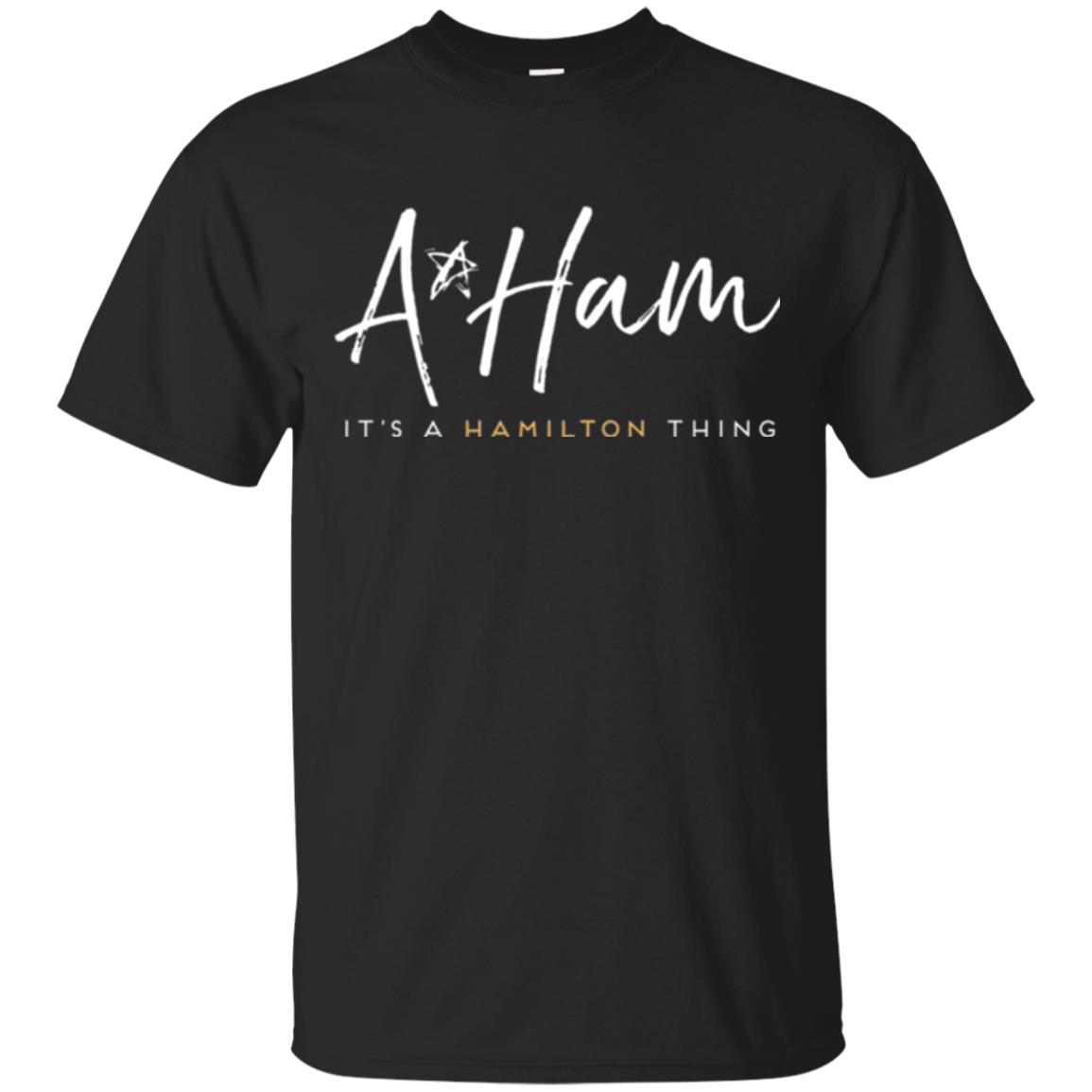 Alexander T-shirt A.ham It's A Hamilton Thing Black