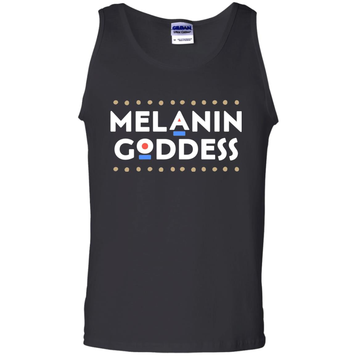 Melanin Goddess African T-shirt Black Girl Poppin_ Black