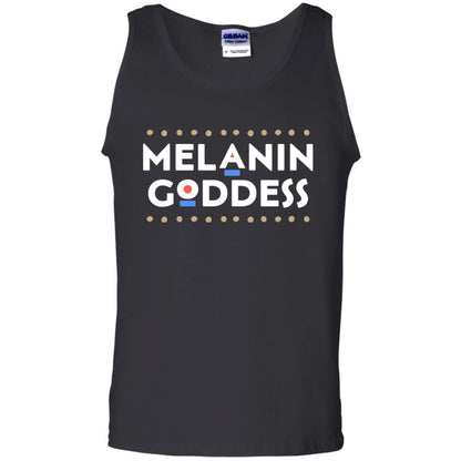 Melanin Goddess African T-shirt Black Girl Poppin_ Black