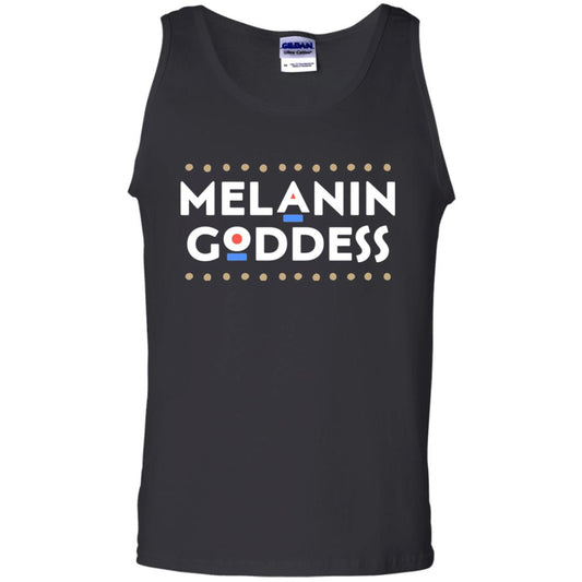 Melanin Goddess African T-shirt Black Girl Poppin_ Black