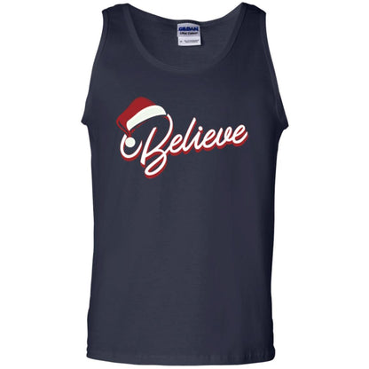 Christmas T-shirt Believe In Santa Claus Navy