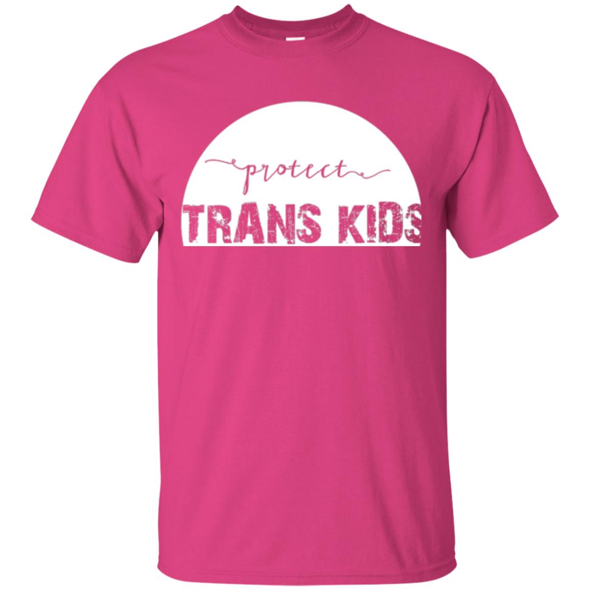 Protect Trans Kids T-shirt Heliconia