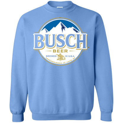 Beer Lovers T-shirt Busch Beer Carolina Blue