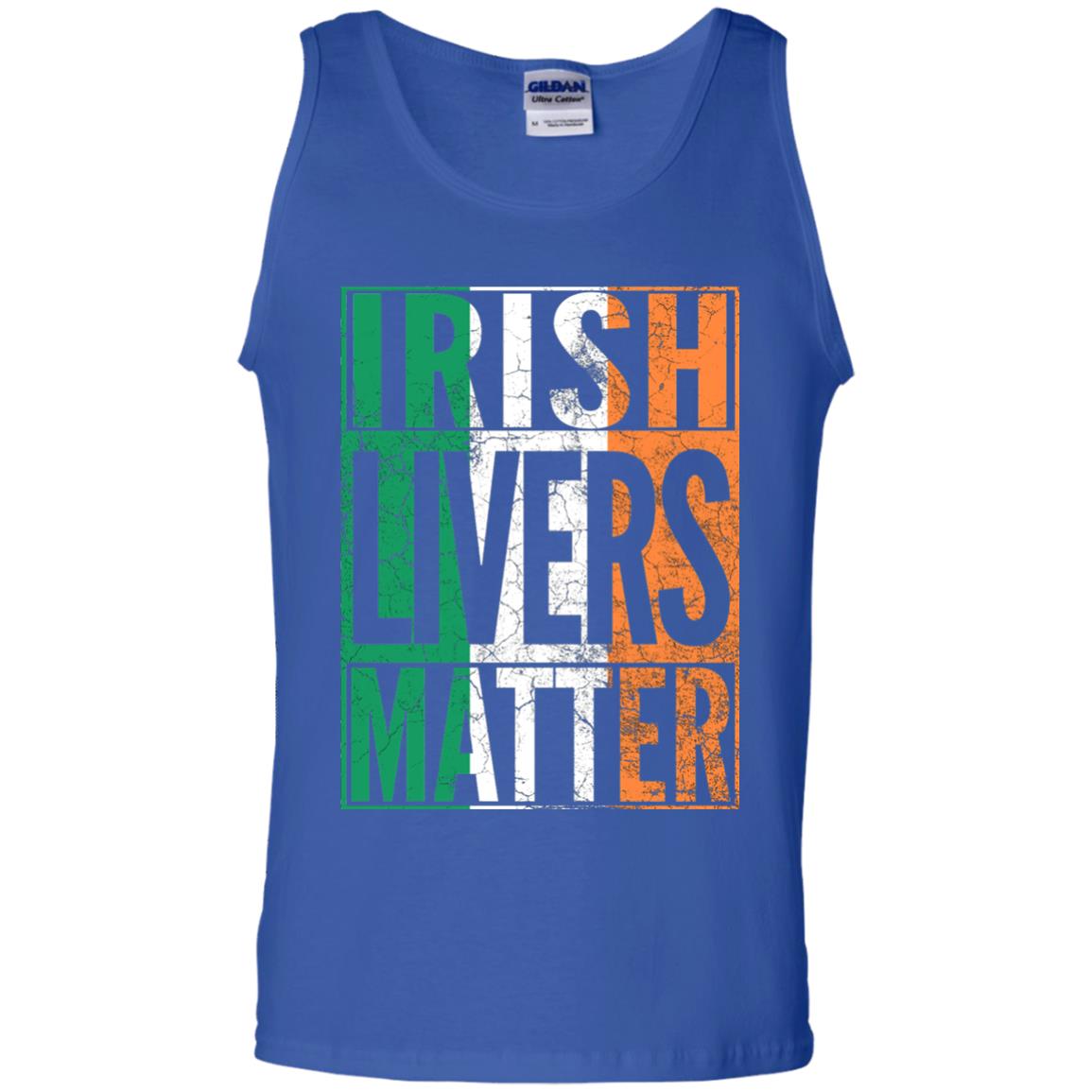 Irish Livers Matter St. Patrick_s Day T-shirt Royal