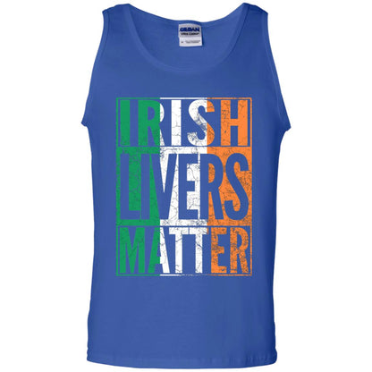 Irish Livers Matter St. Patrick_s Day T-shirt Royal