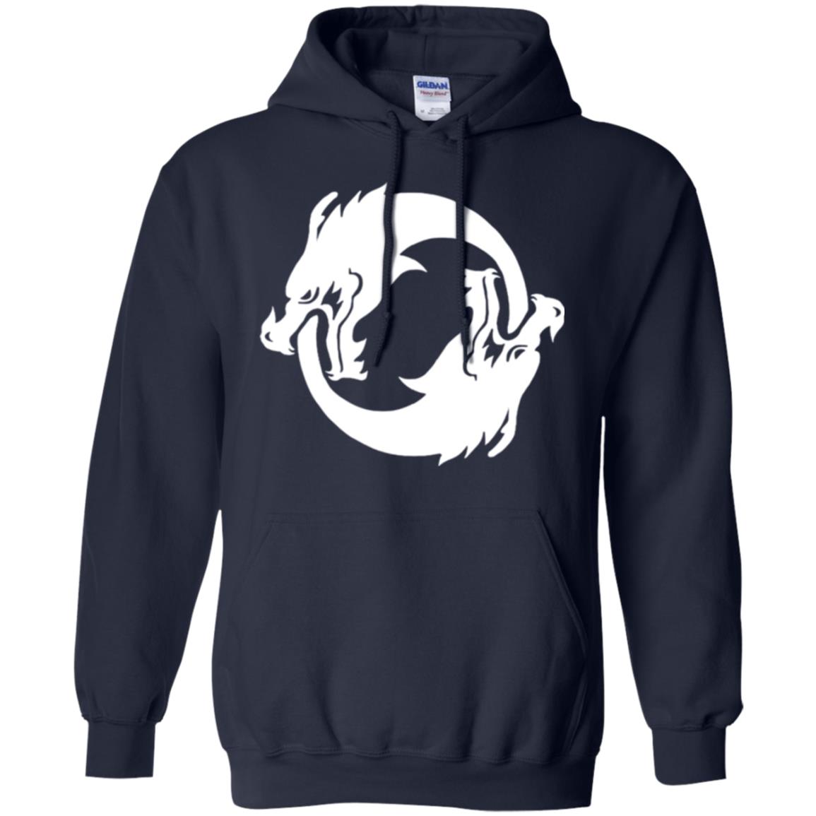 Dargon Lovers T-shirt Overwatch Hanzo Seal Spray Navy