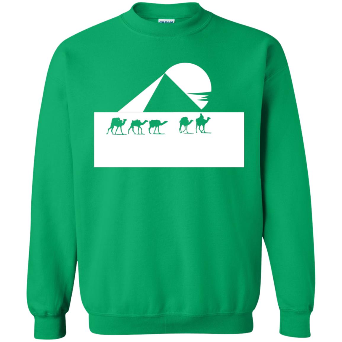 Egyptian Great Pyramid Of Giza T-shirt Irish Green