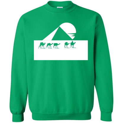 Egyptian Great Pyramid Of Giza T-shirt Irish Green