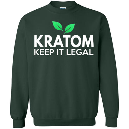 Kratom Keep It Legal T-shirt Forest Green