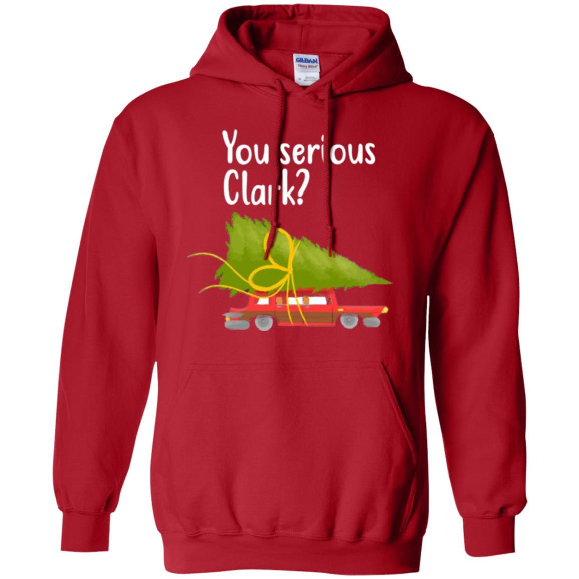 Christmas T-shirt You Serious Clark Griswold Red