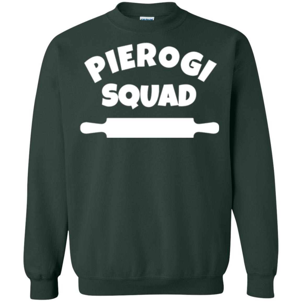 Christmas T-shirt Pierogi Polish Dumpling T-shirt Forest Green
