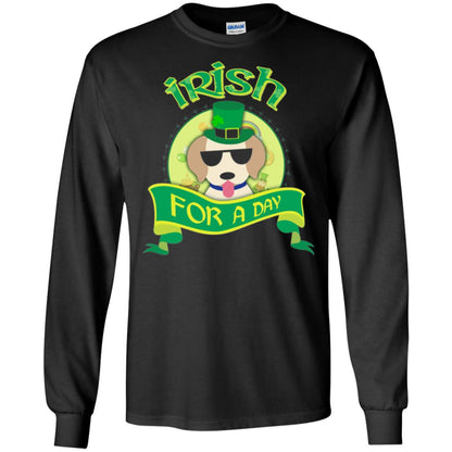 Saint Patrick_s Day 2018 T-shirt Amazing I_m Irish Labrador Black
