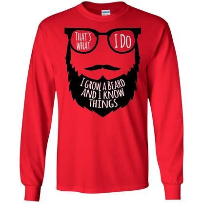 Bread Man T-shirt That_s What I Do I Growl A Bread And I Know Things Red